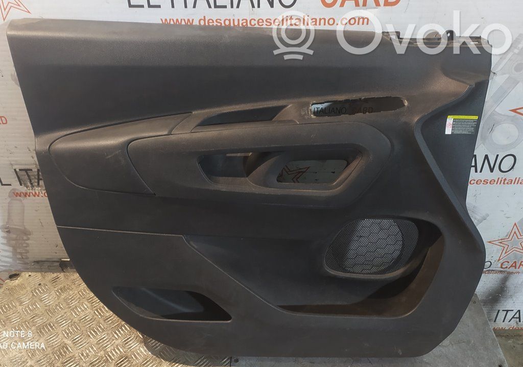 Citroen Berlingo Front door card panel trim 