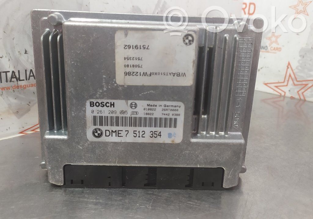 BMW 3 E46 Engine control unit/module 