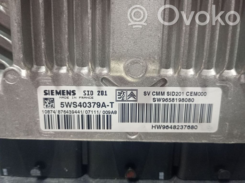 Engine control unit/module   SW9658198080
