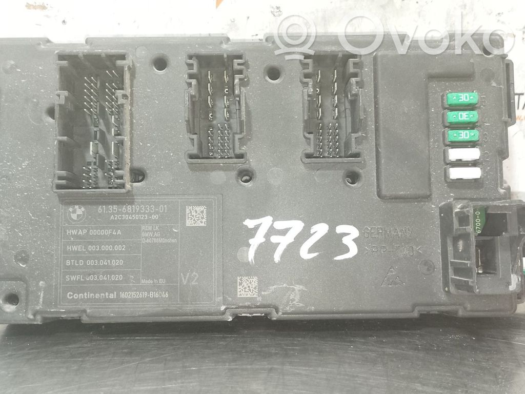 BMW 3 F30 F35 F31 Moduł / Sterownik komfortu 