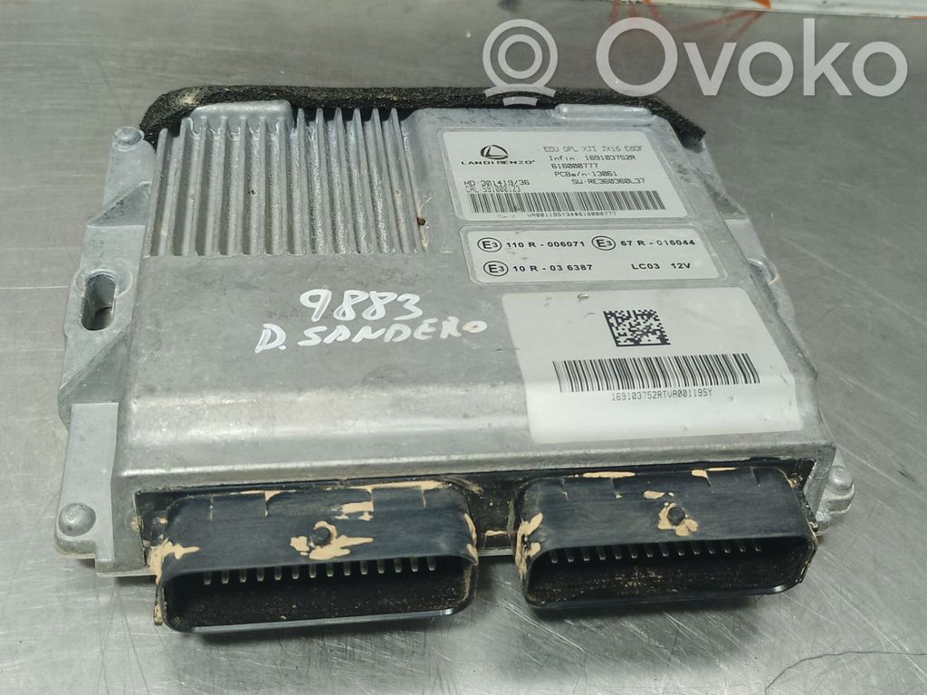 Renault Sandero I Engine control unit/module 