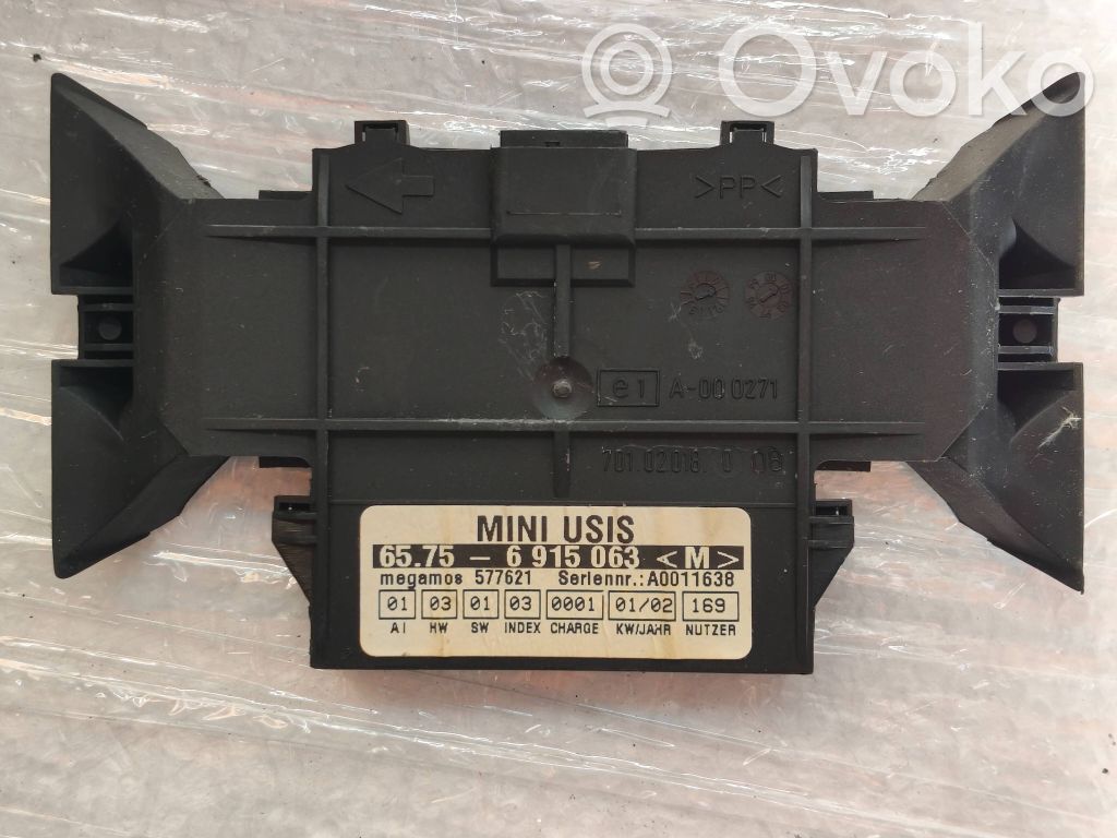 Mini One - Cooper R50 - 53 Alarma sensor/detector de movimiento 