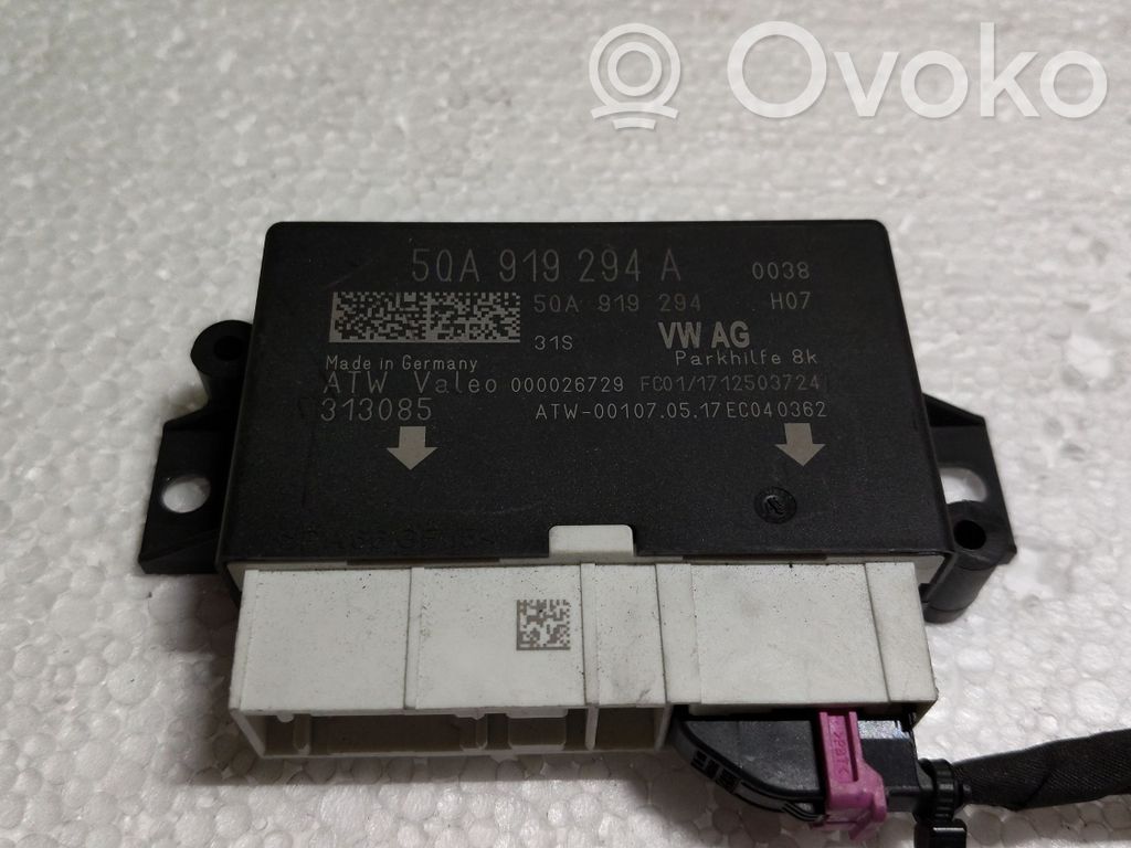 Volkswagen PASSAT B8 Unitate/modul de comandă parcare PDC 