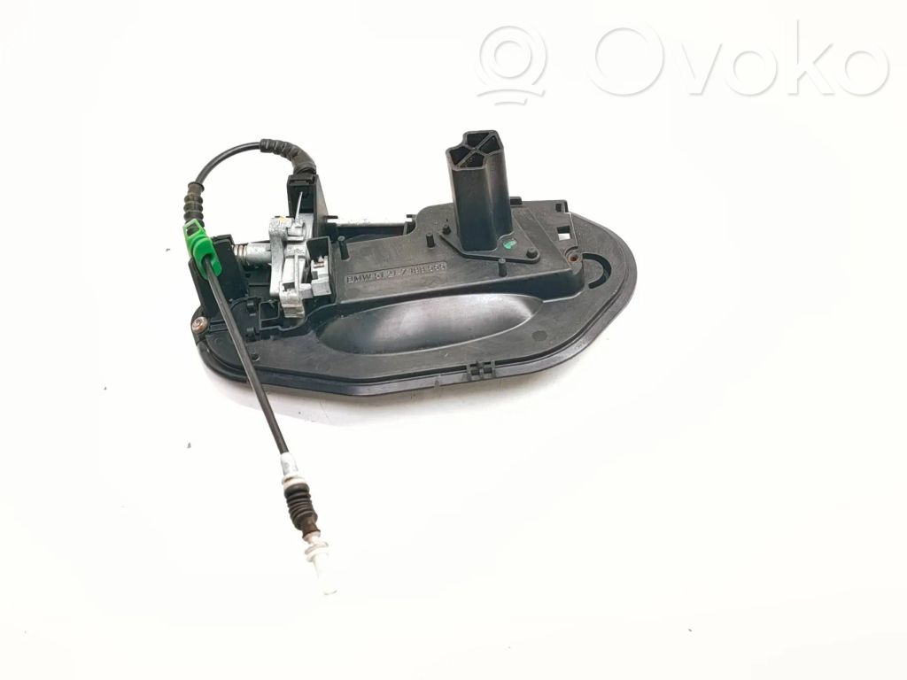 BMW 5 E60 E61 Manecilla/asa externa de la puerta trasera 