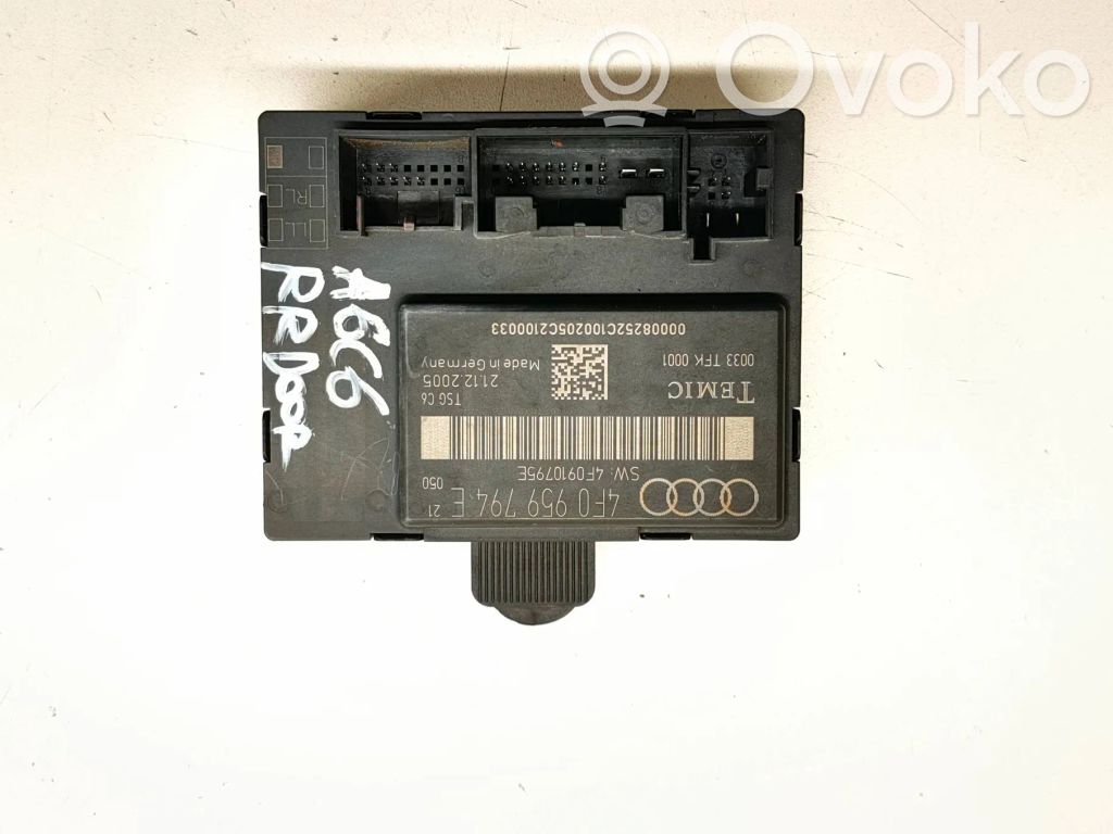 Unidad de control/módulo de la puerta   4F0959794E