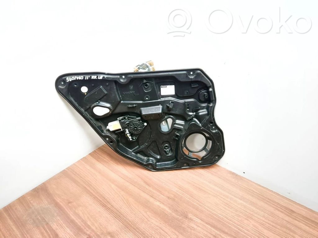 Volvo V60 Elektryczny podnośnik szyby drzwi tylnych 