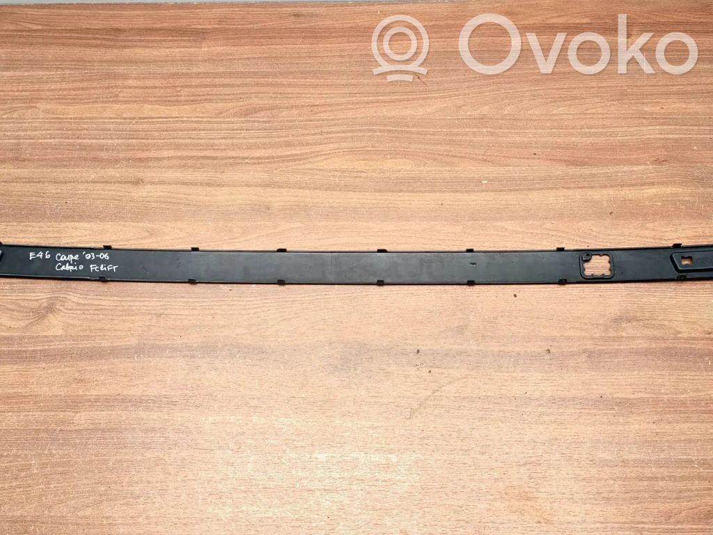 BMW 3 E46 Rear bumper trim bar molding 