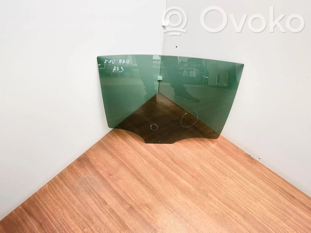 BMW 5 F10 F11 Rear door window glass 
