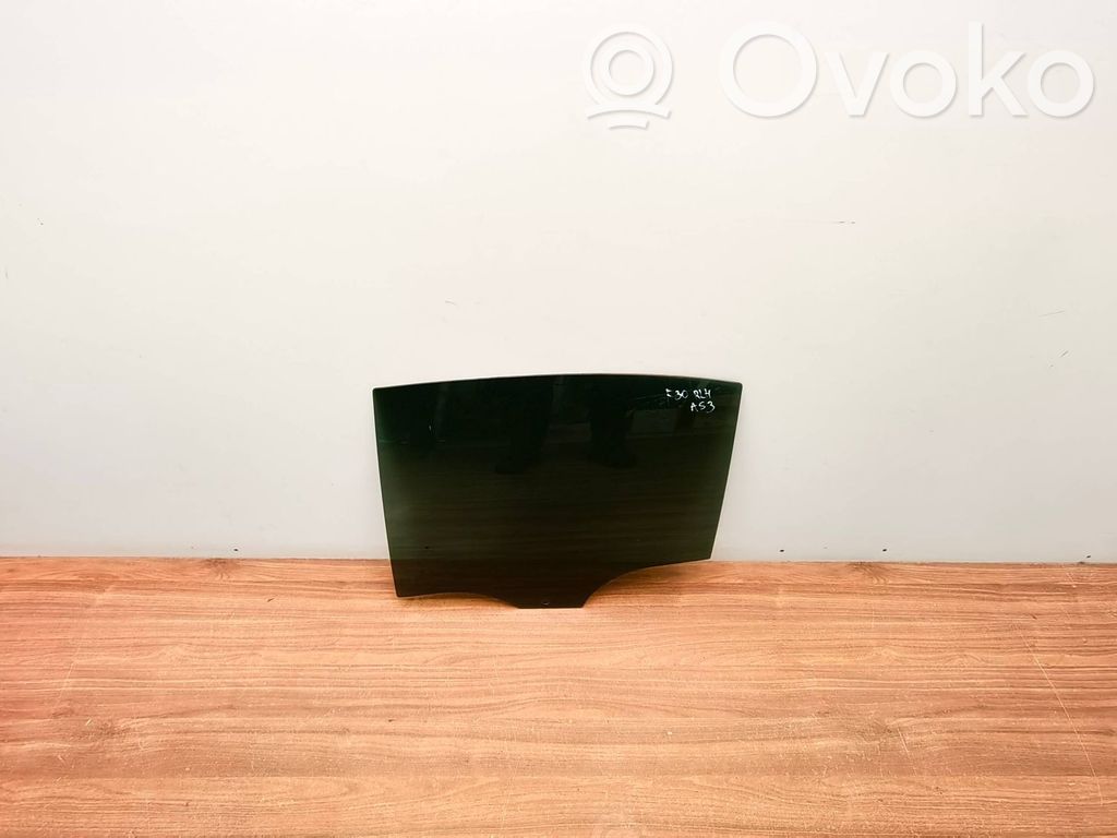 BMW 3 F30 F35 F31 Szyba drzwi tylnych 