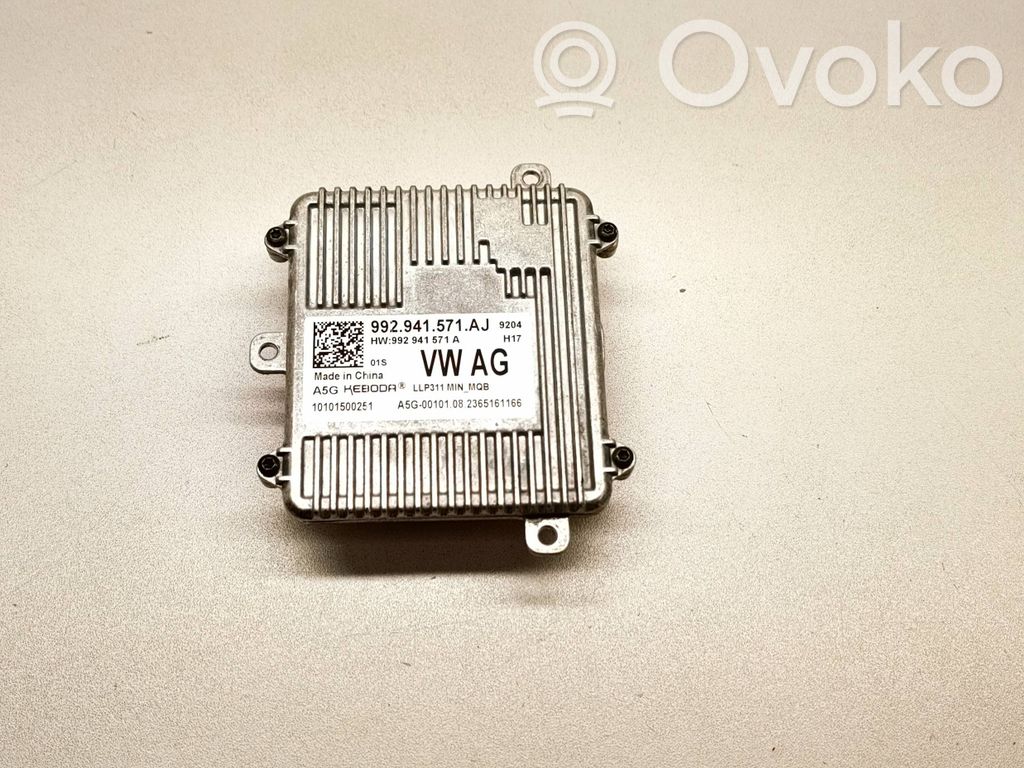 Skoda Superb B8 (3V) Módulo de control de balasto LED 