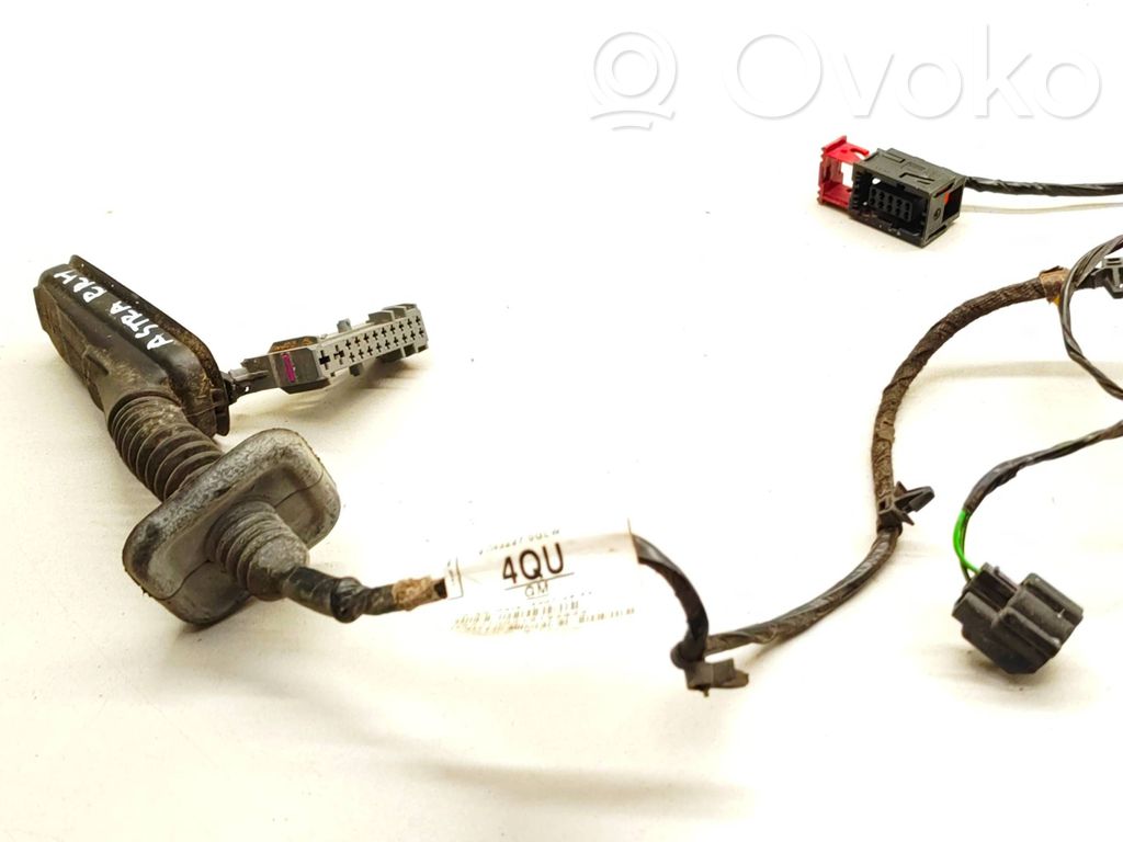 Opel Astra J Cableado de puerta trasera 