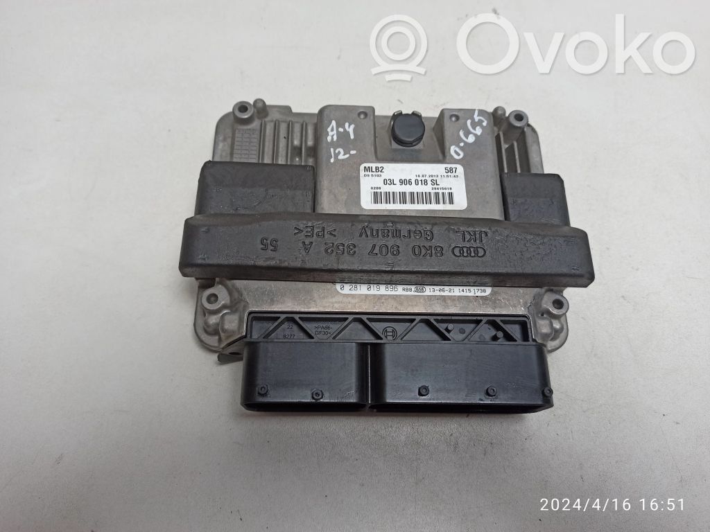 Engine control unit/module   03L906018SL