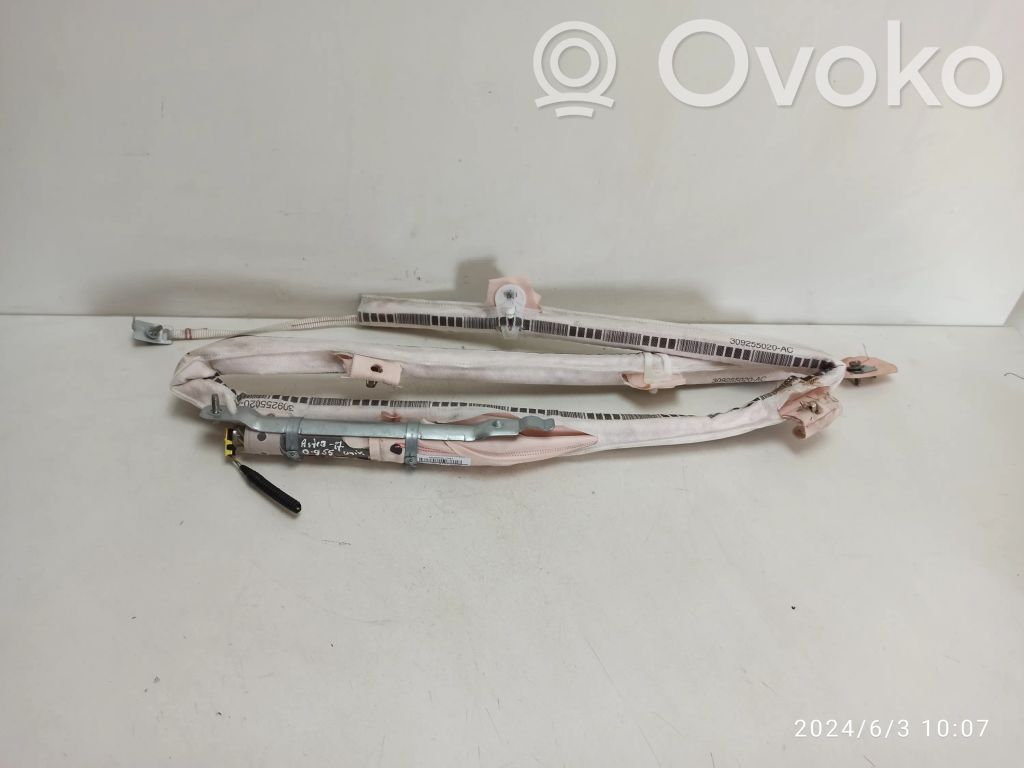 Opel Astra K Airbag del techo 