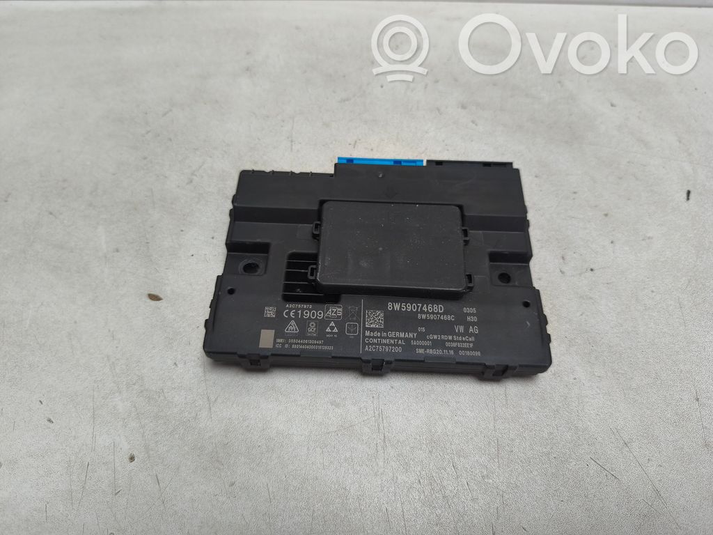 Other control units/modules   8W5907468D,8W5907468C