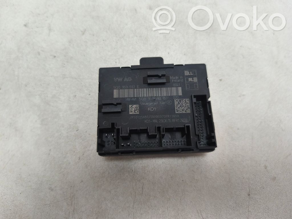 Door control unit/module   5Q0959593E