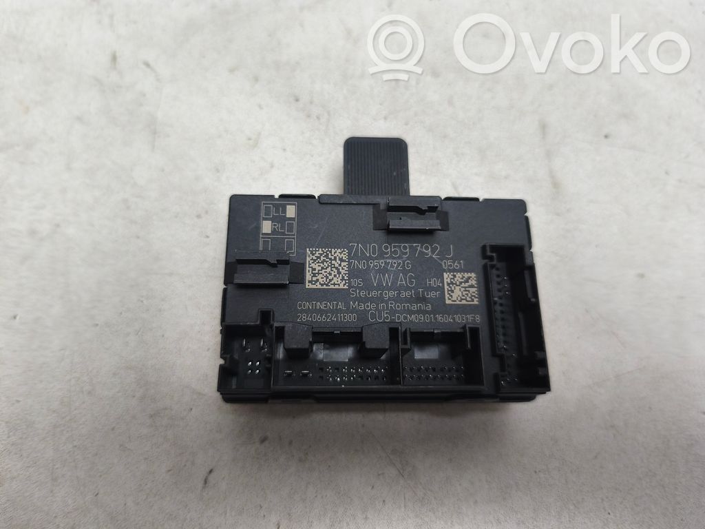 Door control unit/module   7N0959792J,7N0959792G