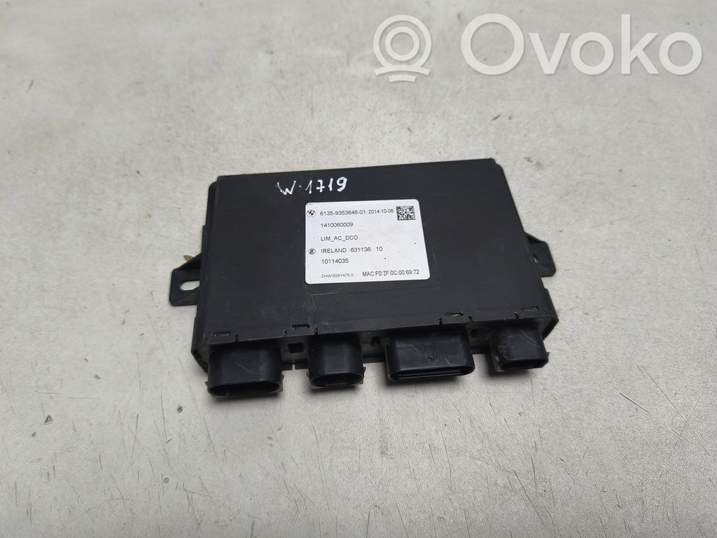 BMW i3 Other control units/modules 