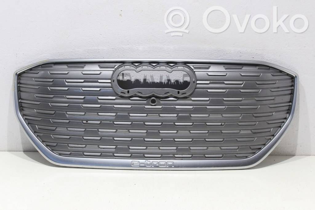 Audi Q4 e-tron Front bumper upper radiator grill 