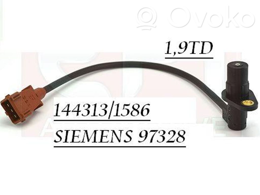 Peugeot Partner Crankshaft position sensor 