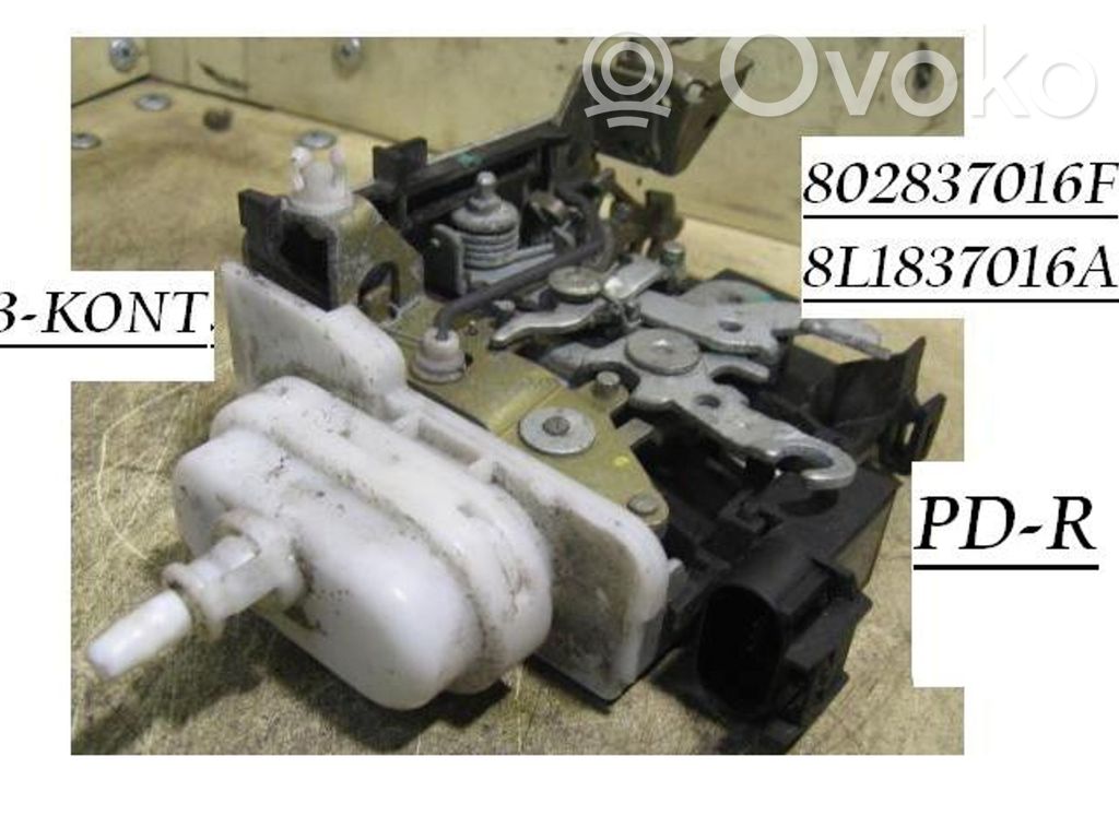 Audi A8 S8 D2 4D Etuoven lukko 