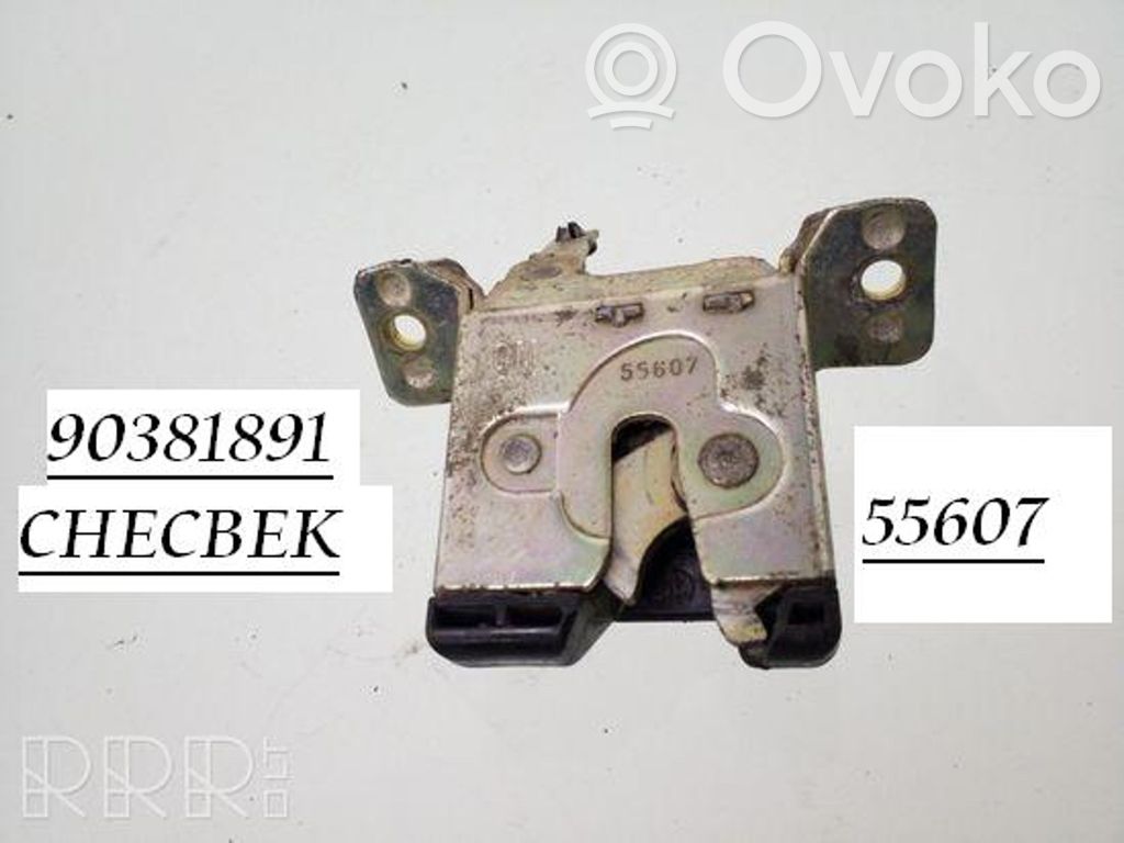 Opel Astra F Tailgate/trunk/boot lock/catch/latch 