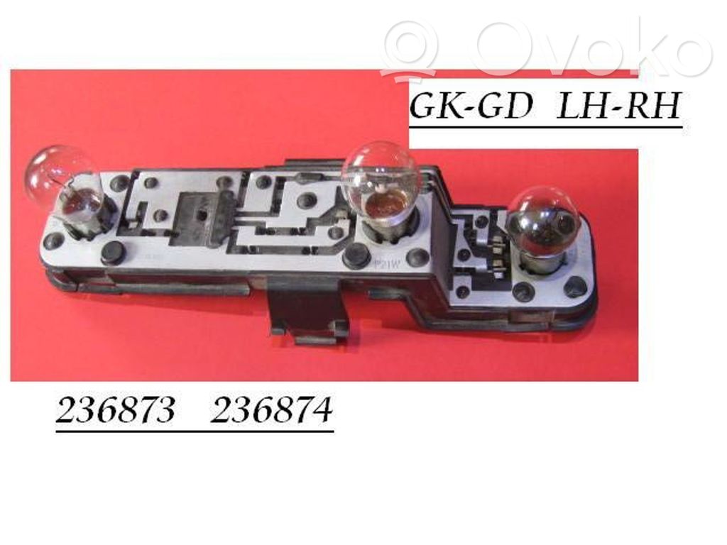 Volvo S40, V40 Tail light bulb cover holder 