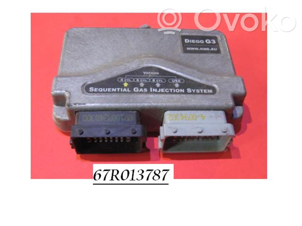 Unidad de control/módulo de gas GLP   67R013787