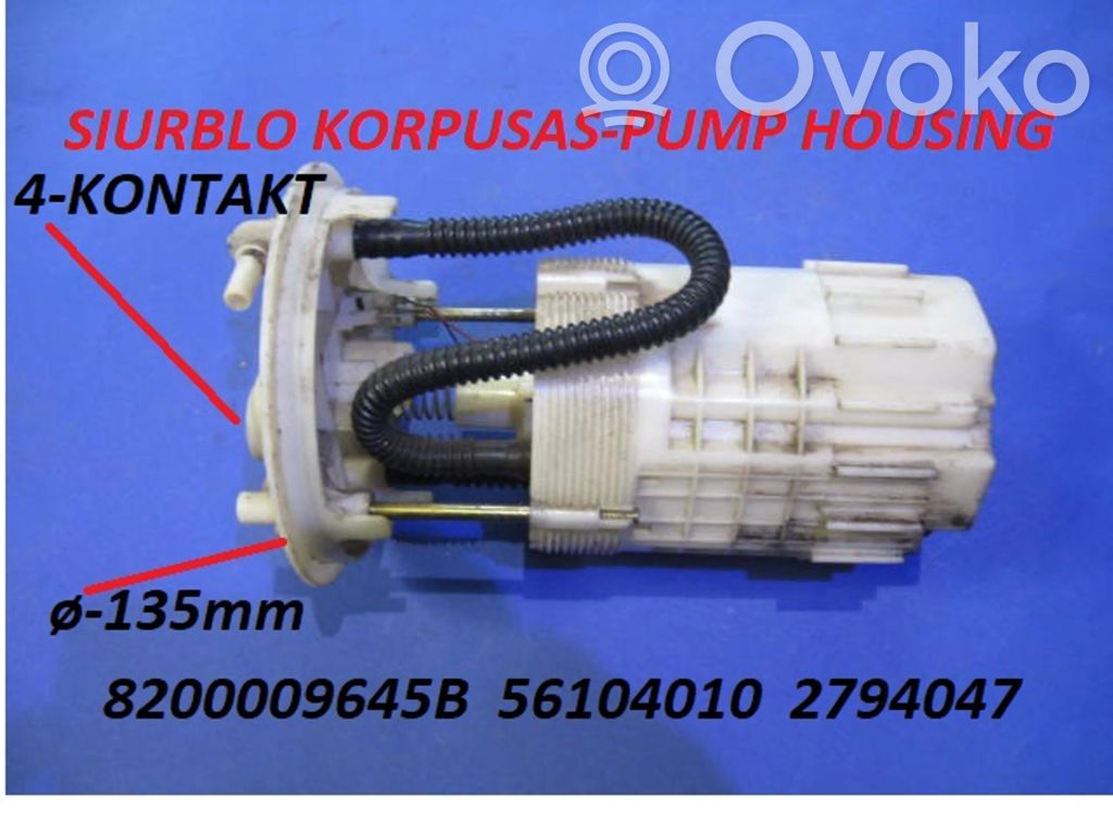 Opel Vivaro Bomba interna de combustible 