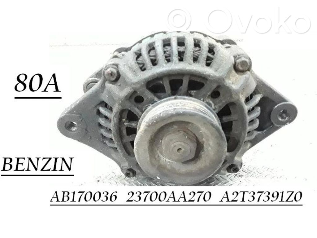 Generatorius   AB170036,23700AA270,A2T37391Z0