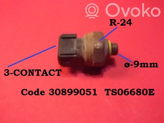 Volvo S40, V40 Senzor presiune aer condiționat (A/C) 