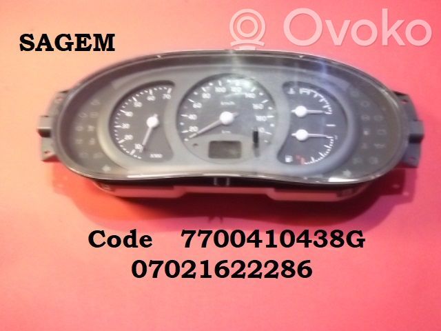 Renault Clio I Vitezometru (grup de instrumente) 