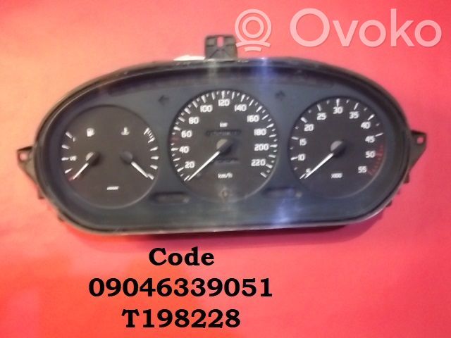 Renault Scenic I Nopeusmittari (mittaristo) 