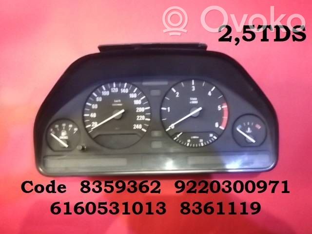 BMW 5 E34 Speedometer (instrument cluster) 