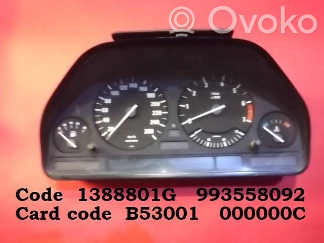BMW 5 E34 Speedometer (instrument cluster) 