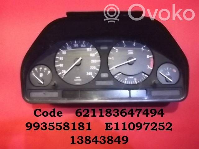 BMW 5 E34 Speedometer (instrument cluster) 