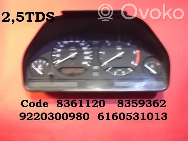 BMW 5 E34 Speedometer (instrument cluster) 