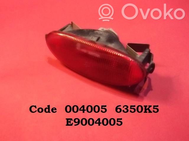 Peugeot 206 Third/center stoplight 