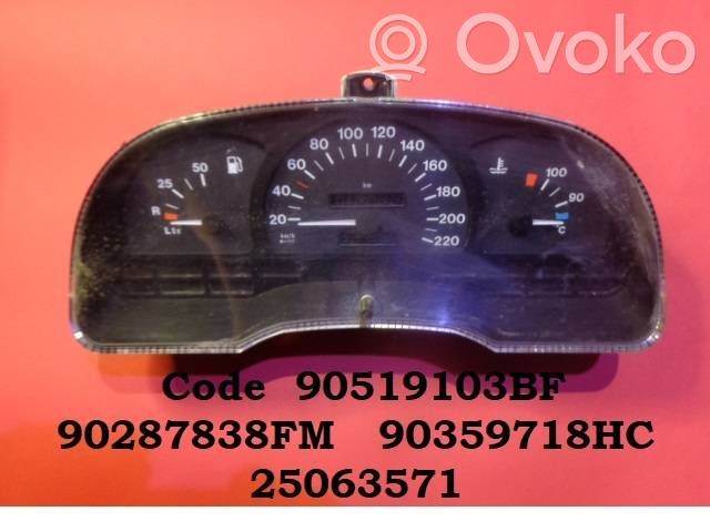 Opel Astra F Vitezometru (grup de instrumente) 