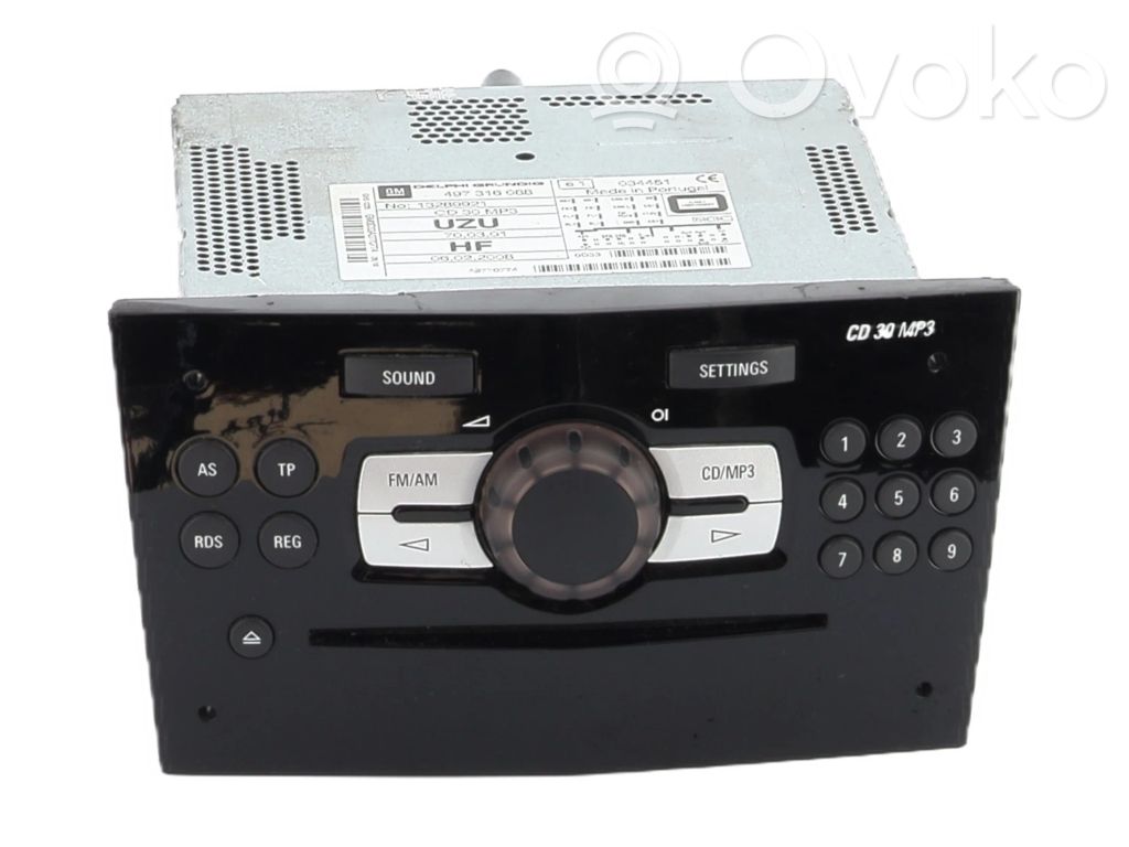 Opel Corsa D Panel / Radioodtwarzacz CD/DVD/GPS 