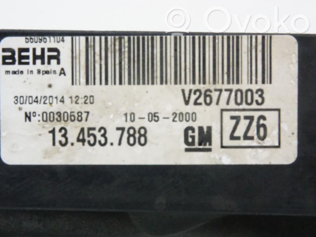Opel Corsa D Elektrisks radiatoru ventilators 