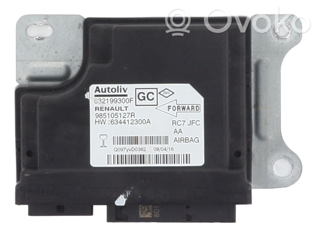 Renault Espace V (RFC) Unitate/modul de comandă airbaguri 
