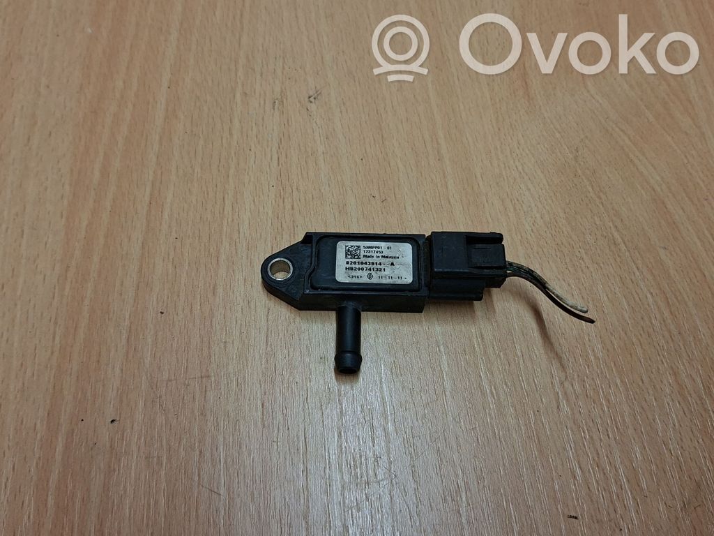 Renault Laguna III Exhaust gas pressure sensor 