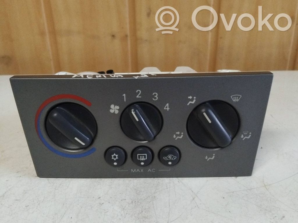 Opel Meriva A Climate control unit 