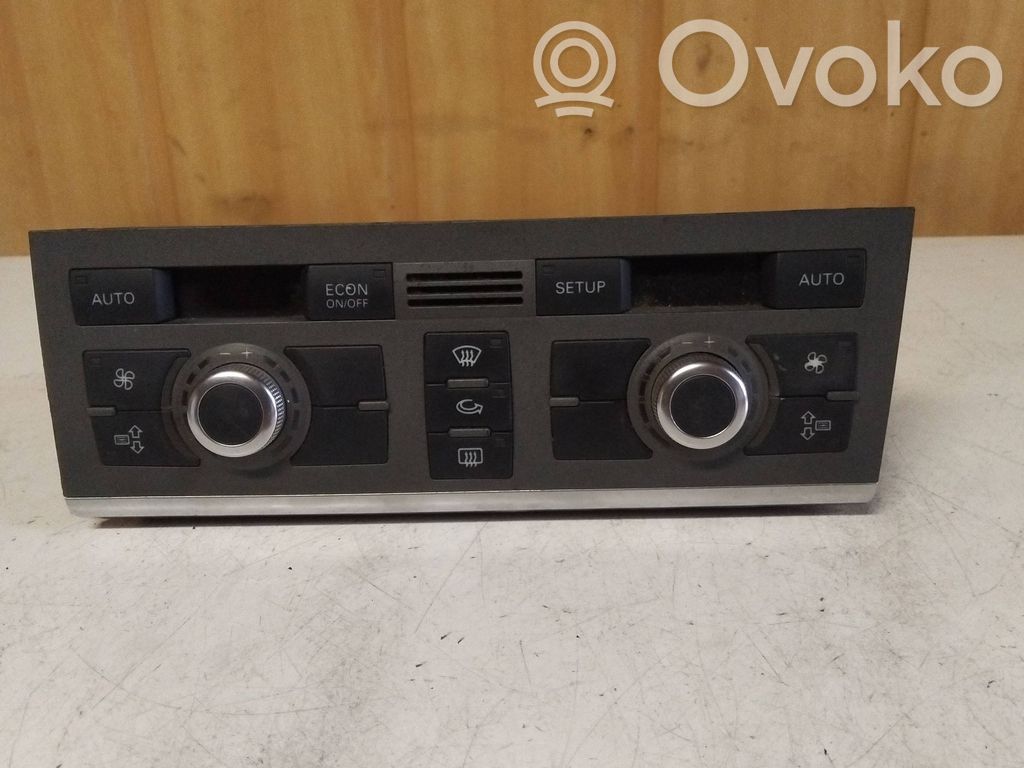 Audi A6 S6 C6 4F Climate control unit 