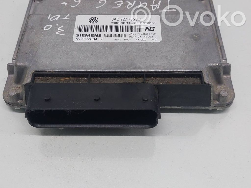 Volkswagen Touareg I Transfer box differential control unit 
