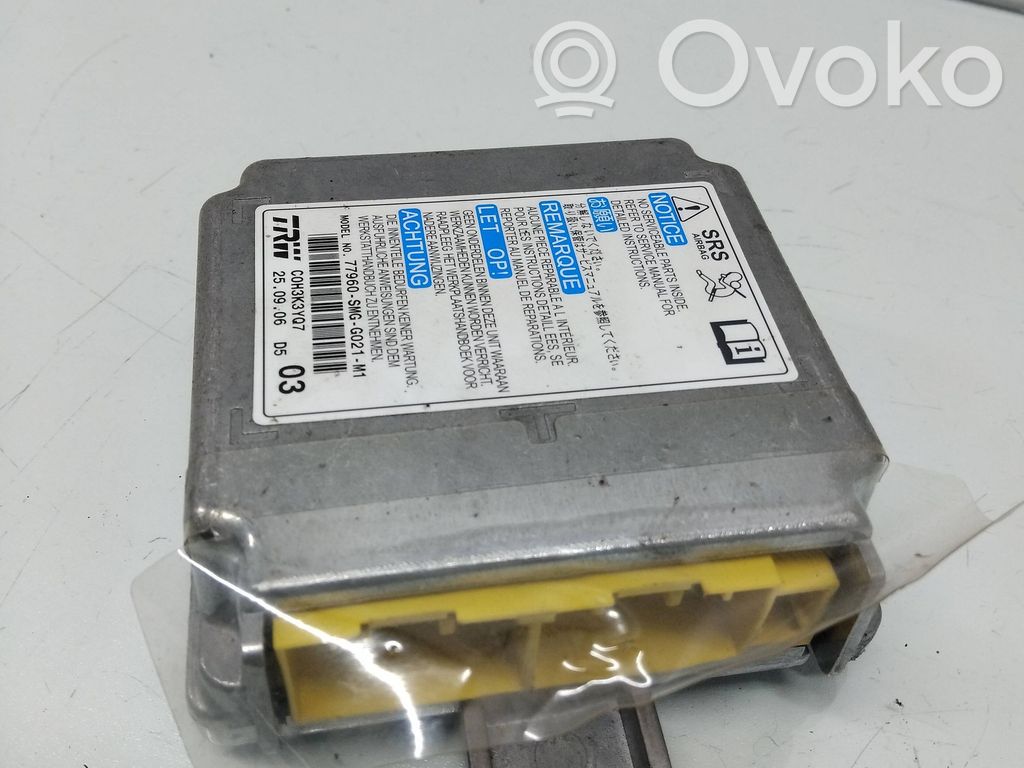 Honda Civic Airbag control unit/module 