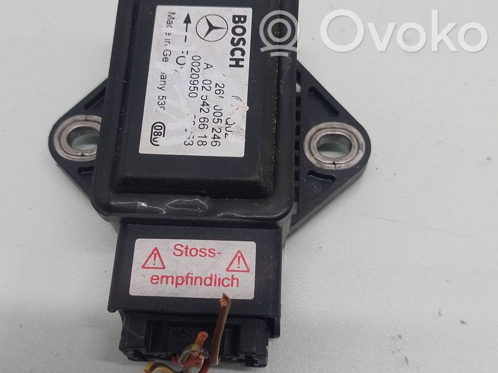 Mercedes-Benz E W211 ESP acceleration yaw rate sensor 