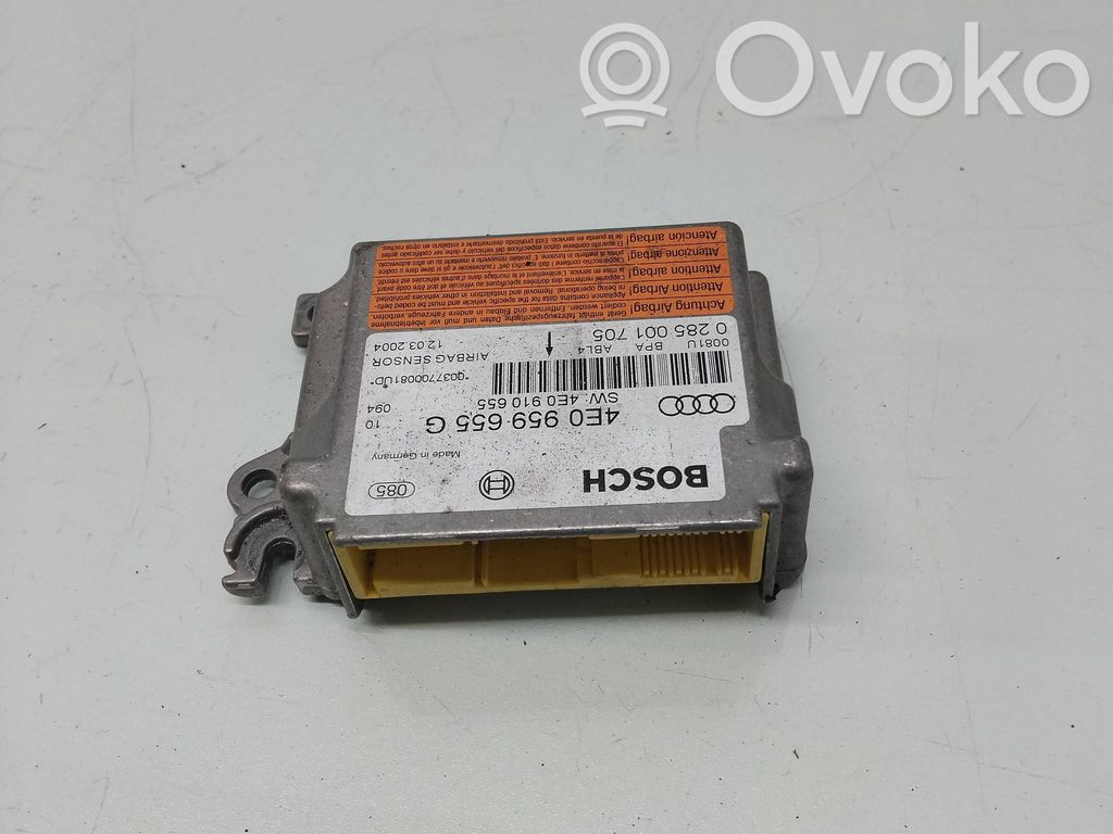 Audi A8 S8 D3 4E Airbag control unit/module 