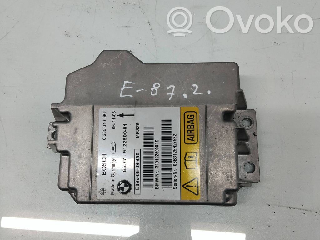 BMW 1 E81 E87 Airbag control unit/module 