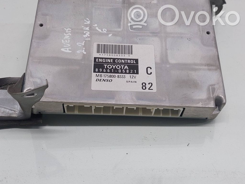 Toyota Avensis T250 Engine control unit/module 